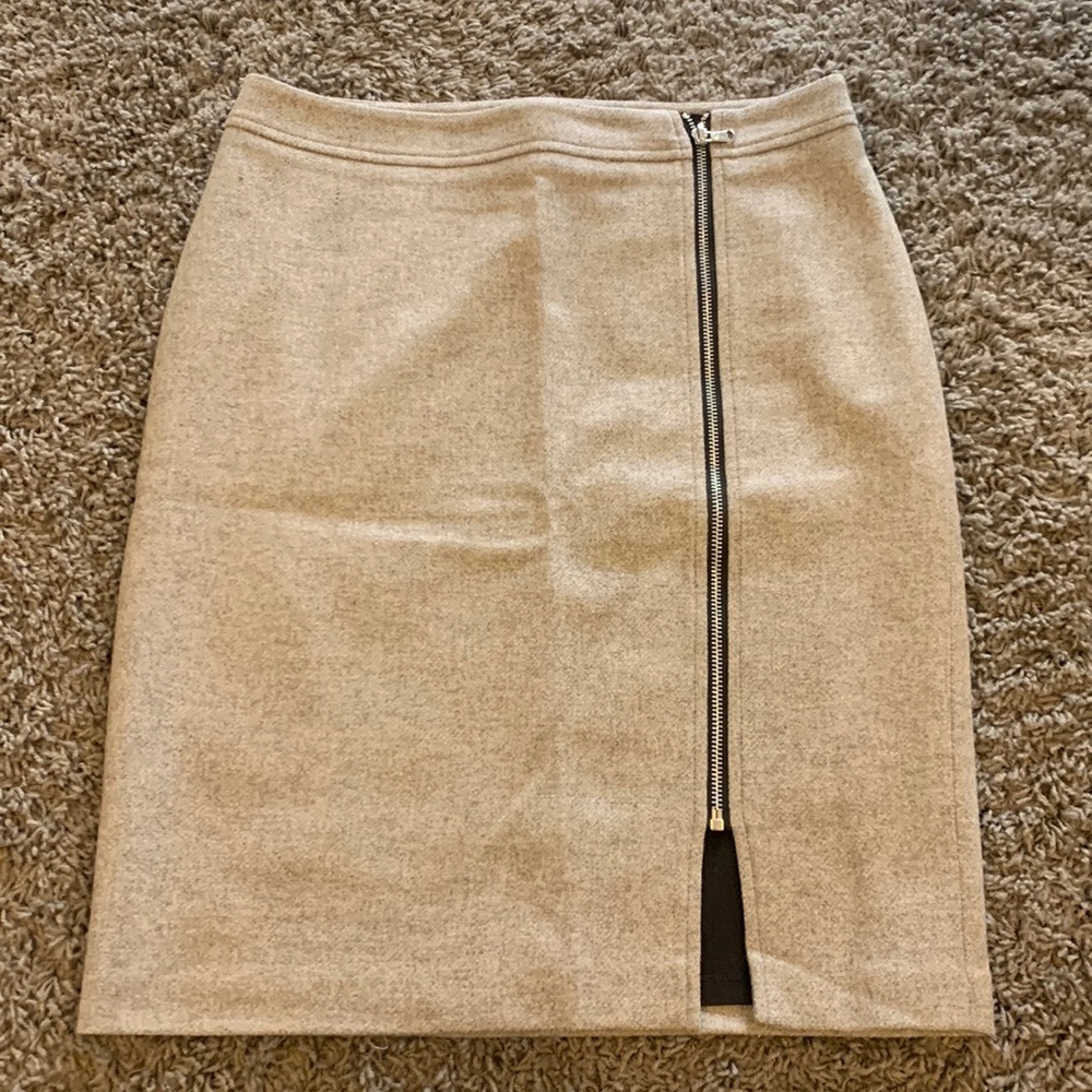 Tristan - wool pencil skirt, Size: 6, colour: Heather Grey